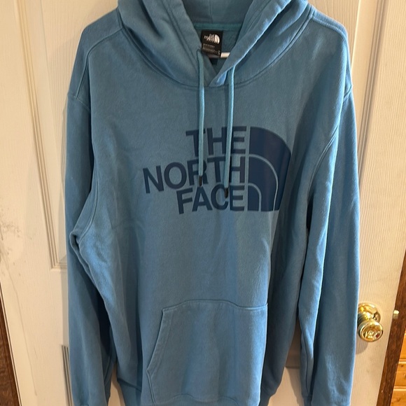 The North Face Blue Sweatshirt Hoodie - Picture 1 of 5